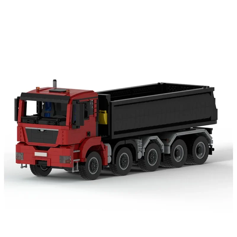 MOC-92709 Dump Truck Assembly Costura Building Blocks Modelo, 2971 Peças, Presente Brinquedo Criativo, 10x4 6, Novo