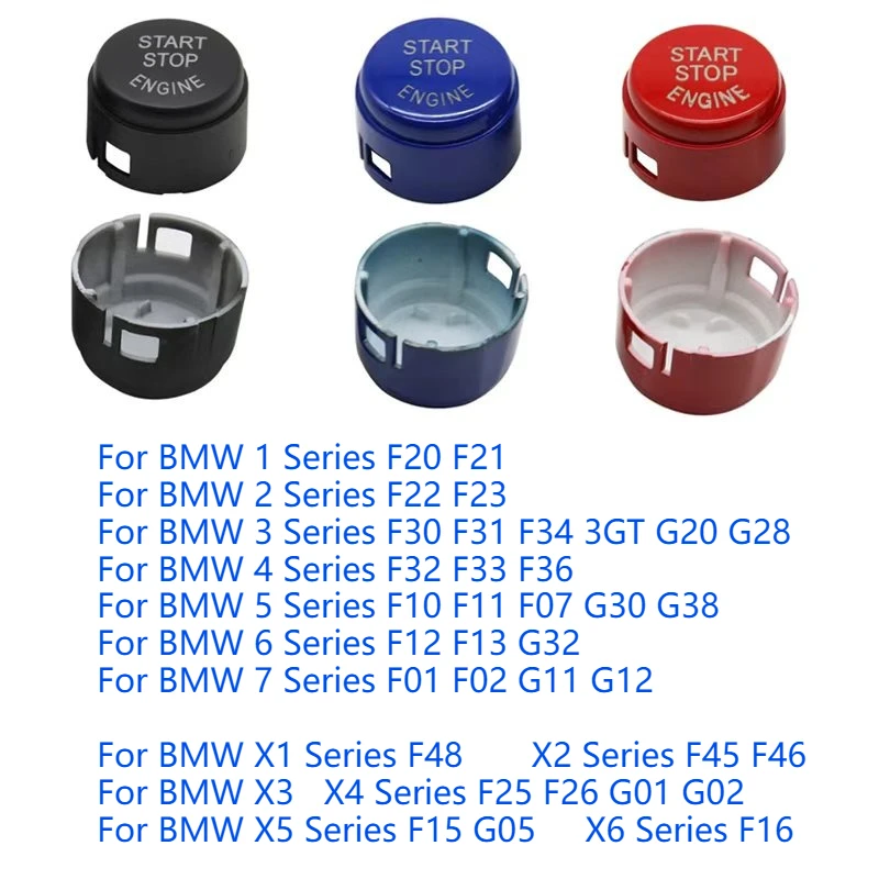 Automatic Engine Start Stop Push Button Without OFF For BMW 3 5 6 7 Series F10 F11 F01 F02 F07 F06 F12 F15 F16 F25 F26 F30 F34