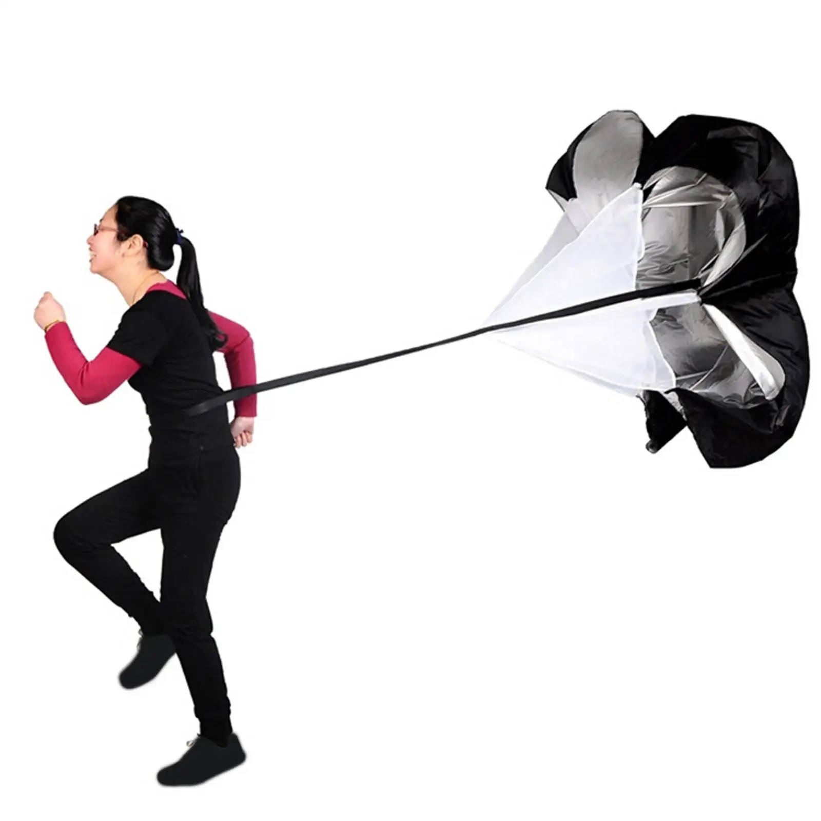 Resistance Parachute Sports Running Speed Chute for Agility Football Soccer