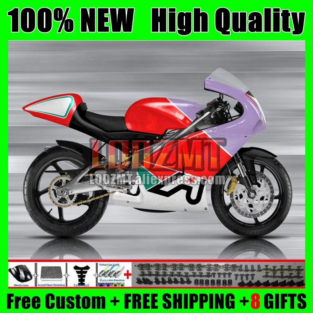 RS125R For Aprilia RSV RS 125 R RR RS-125 109No.10 RS125 99 Purple red 00 01 02 03 04 05 1999 2000 2001 2002 2003 2005 Fairing