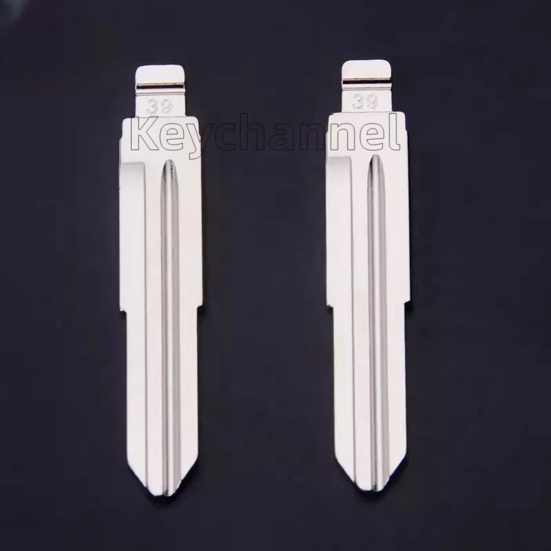 10pcs DWO4R Car Flip Key Blade KD Remote Blank NO. 39 Key Blade 39#  for GM Chevrolet Pontiac Daewoo for KD KEYDIY Xhorse Remote