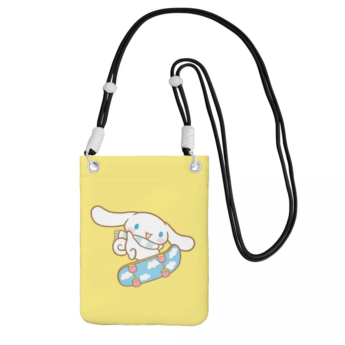 

Custom Cinnamoroll Mobile Phone Bag for Men Women Cool Manga Shoulder Crossbody Bag Card Bag Mini Shoulder Purse Wallet