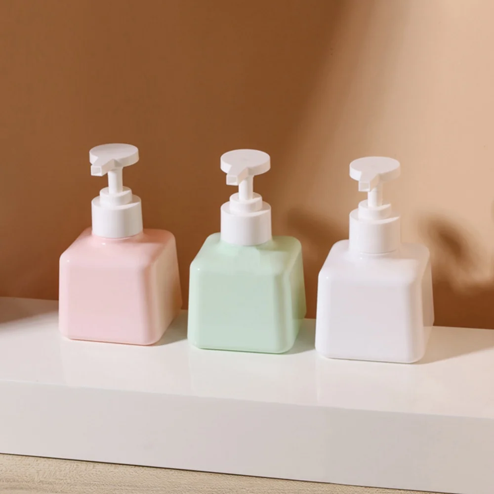 Portable Soap Dispenser Bottles Refillable White Bottle for Bathroom Storage Lotion Shampoo Shower Gel Conditioner