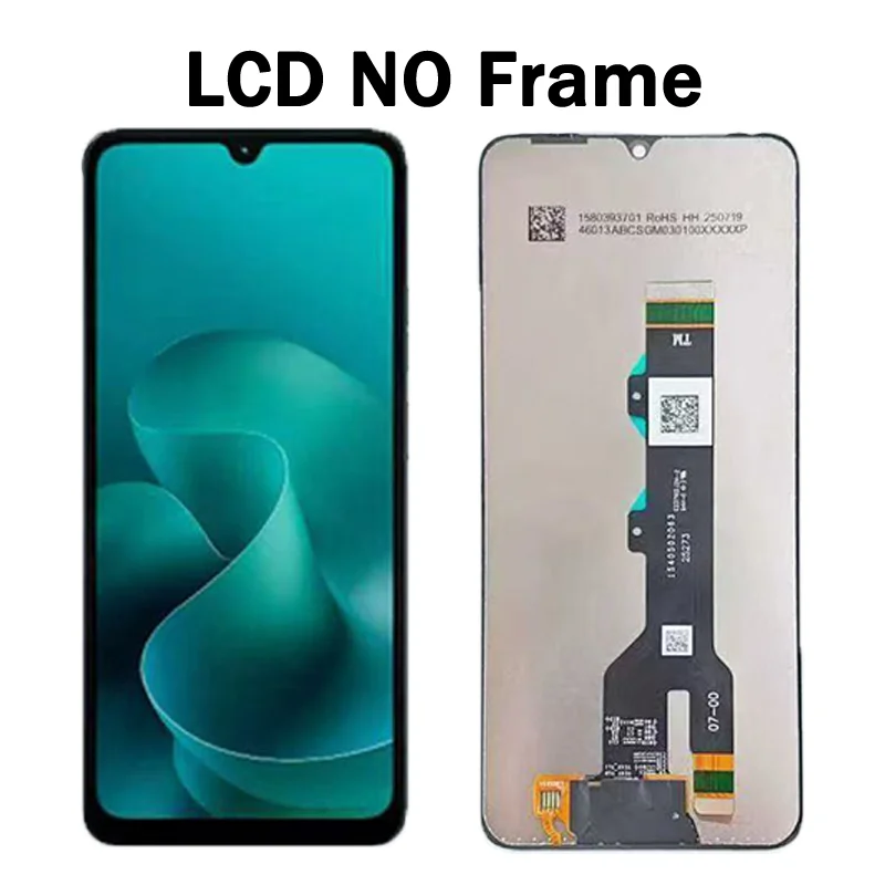 Wyświetlacz LCD 6.88 cala IPS z ekranem dotykowym i digitizerem do Motorola Moto G06, modele XT2535-1, XT2535-2, XT2535-3, XT2535-14 — zdjęcie produktu 3
