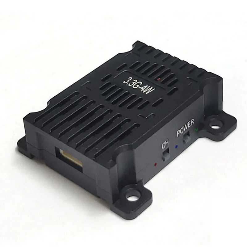 3.3G 4W FPV VTX 8CH 4000Mw FPV Video Transmitter For FPV RC Racing Drone