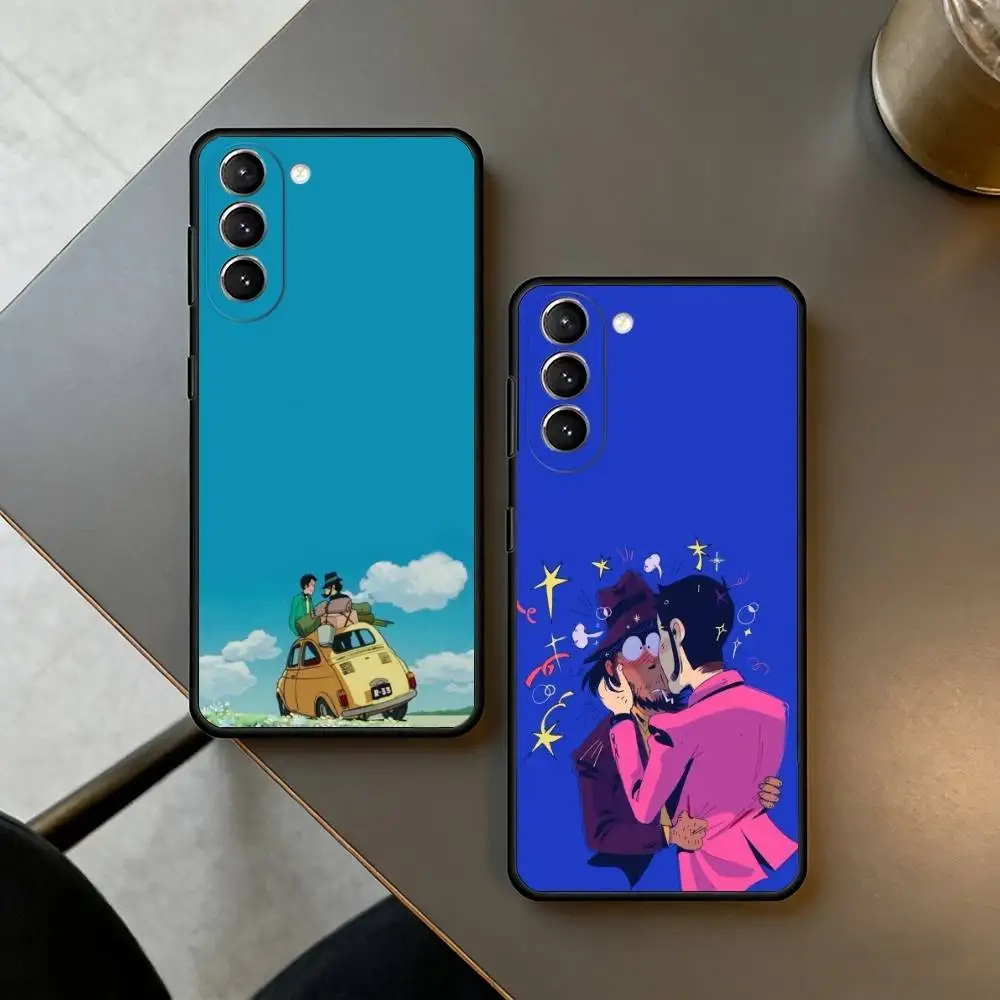 

Lupin Anime Third Case for Samsung Galaxy S21 S25 FE S24 S23 Ultra S20 S9 S22 Plus S10 TPU Cover