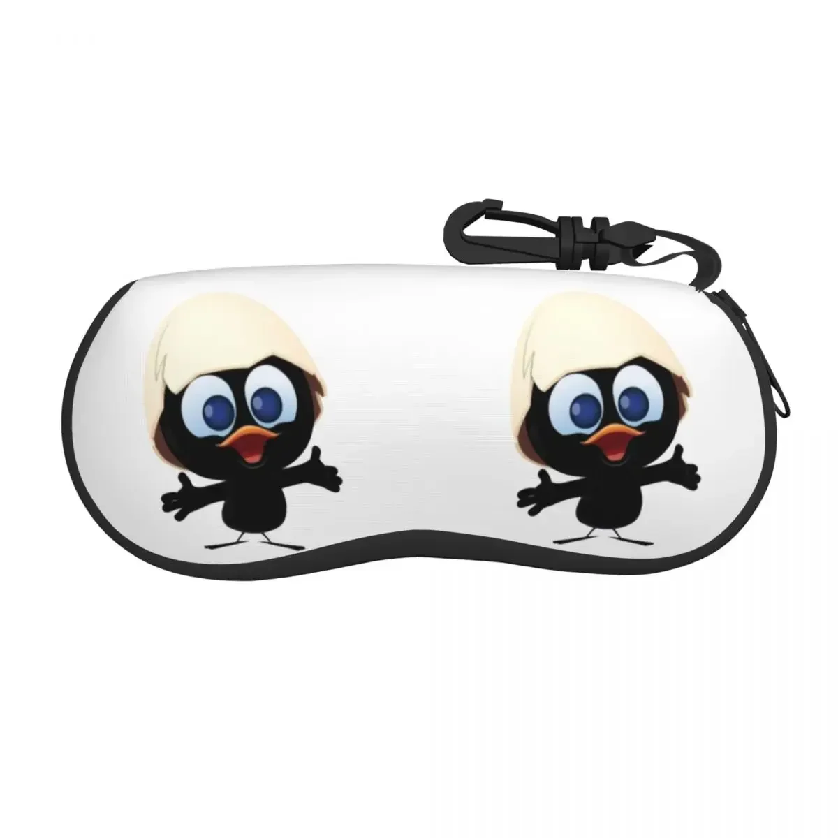 Cute Calimero Shell Eyeglasses Case Men Women Cute Comic Cartoon Chiken Glasses Case Sunglasses Box Pouch