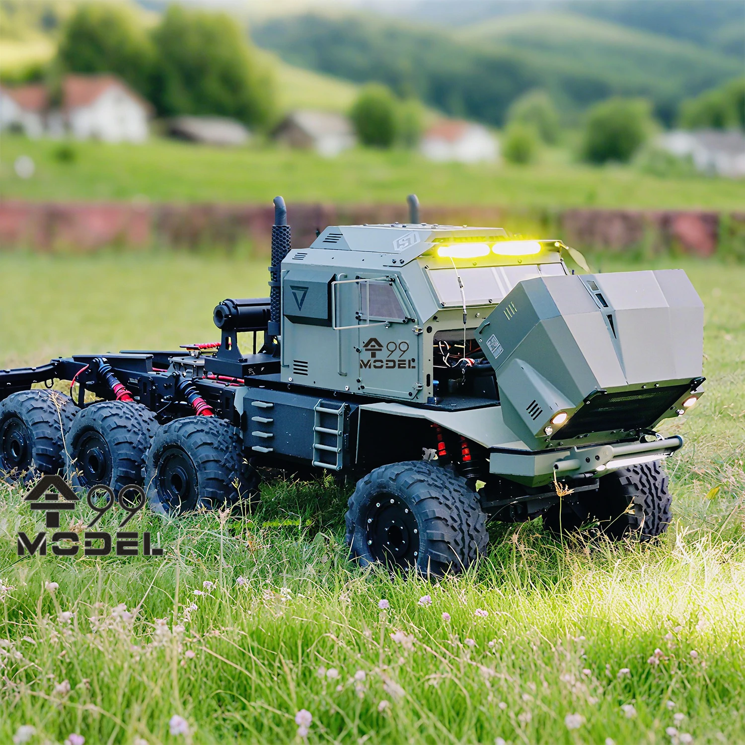 2025年新型ST8 RCヘビーオフロードトラック 1/8 RCオフロードクライミングカー RTR ライト＆サウンドシステム搭載 ラジコンカー 男の子向けおもちゃ