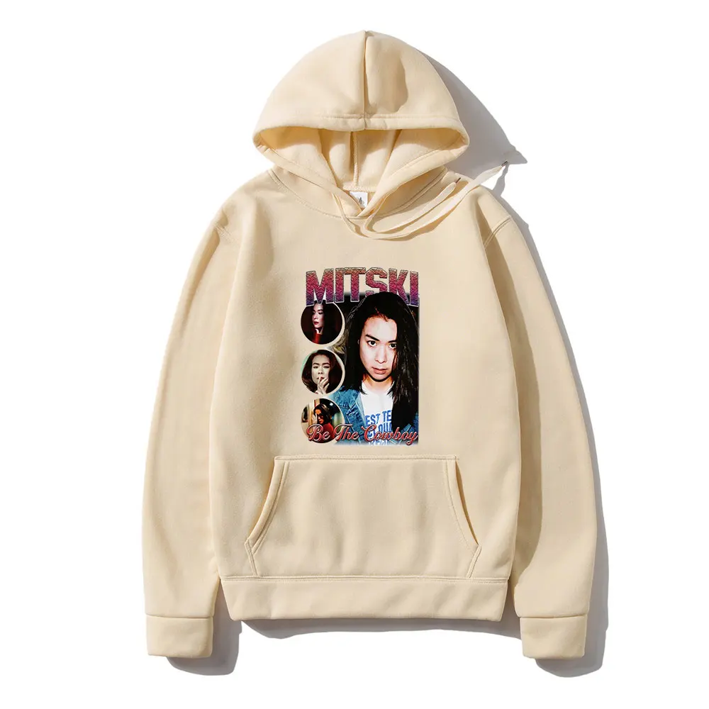 Mitski Be The Cowboy Poster Music Album 2022 New Product Fashion Print Winter Long Sleeves Loose Sports Simple Couples Hoodie