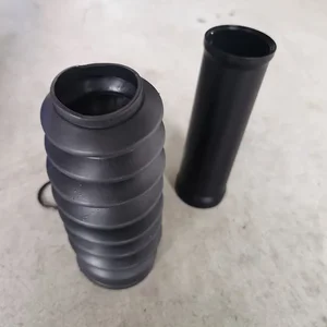 Für Royal Enfield Meteor 350 Fork Stiefelblitzrohr vorne Dämpfung Polain Cover Alligatoren Motorradzubehör Schwarz 8 Hauptverkäufe Royal Enfield Carenage - №5