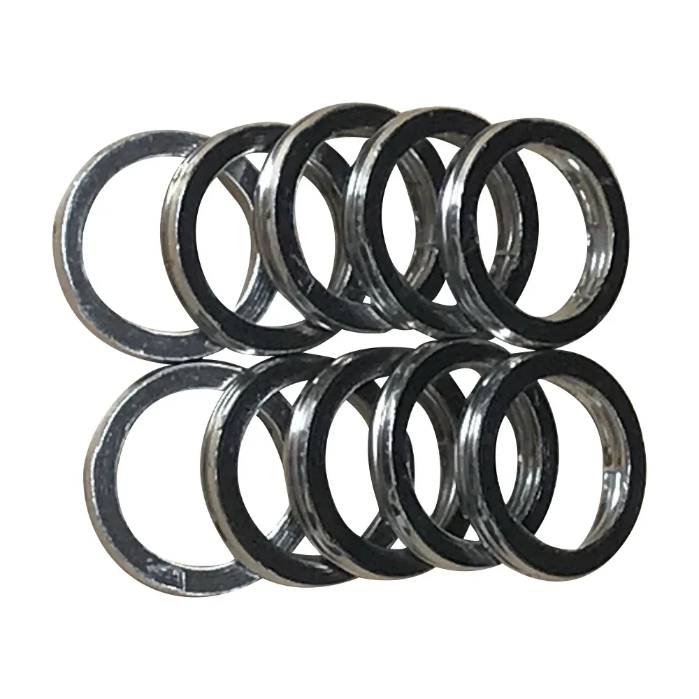 

Motorcycle 2pcs 55X47X5 Exhaust Pipe Muffler Gasket For ATV mower generator