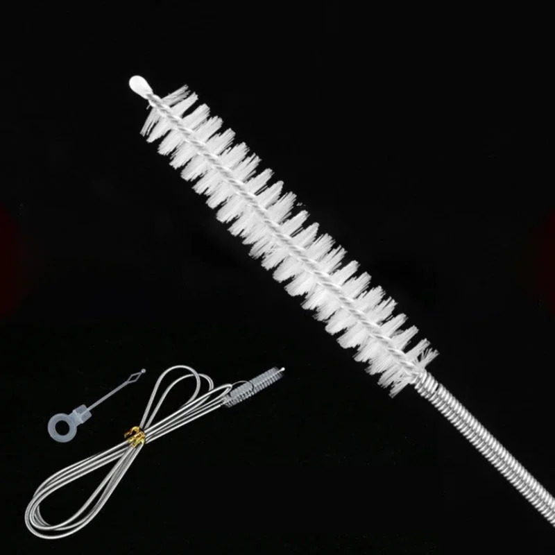 Refrigerator Drain Dredge Cleaning Set Long Flexible Refrigerator Scrub Brush Water Dredging Tool Water Tube Cleaning Coil Brush