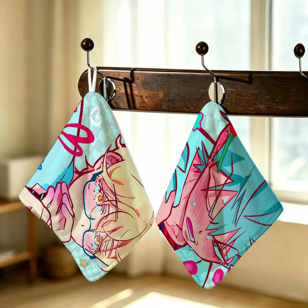 s-Stage a-Alien Hanging Style Hand Wiping Towel Polyester Cotton Anti-fade For Indoor Kitchen Living Room
