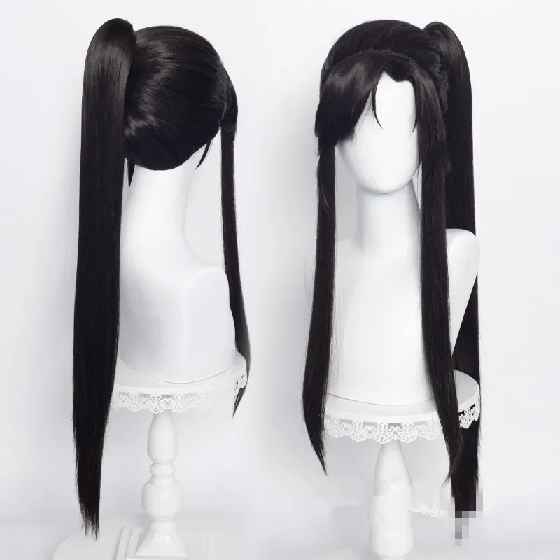 2025 Nuovo Hua Cheng San Lang Parrucca Cielo Ufficiali Benedizione Tian Guan Ci Fu Huacheng Xie Lian Cosplay Capelli Neri Cos Q2Q3