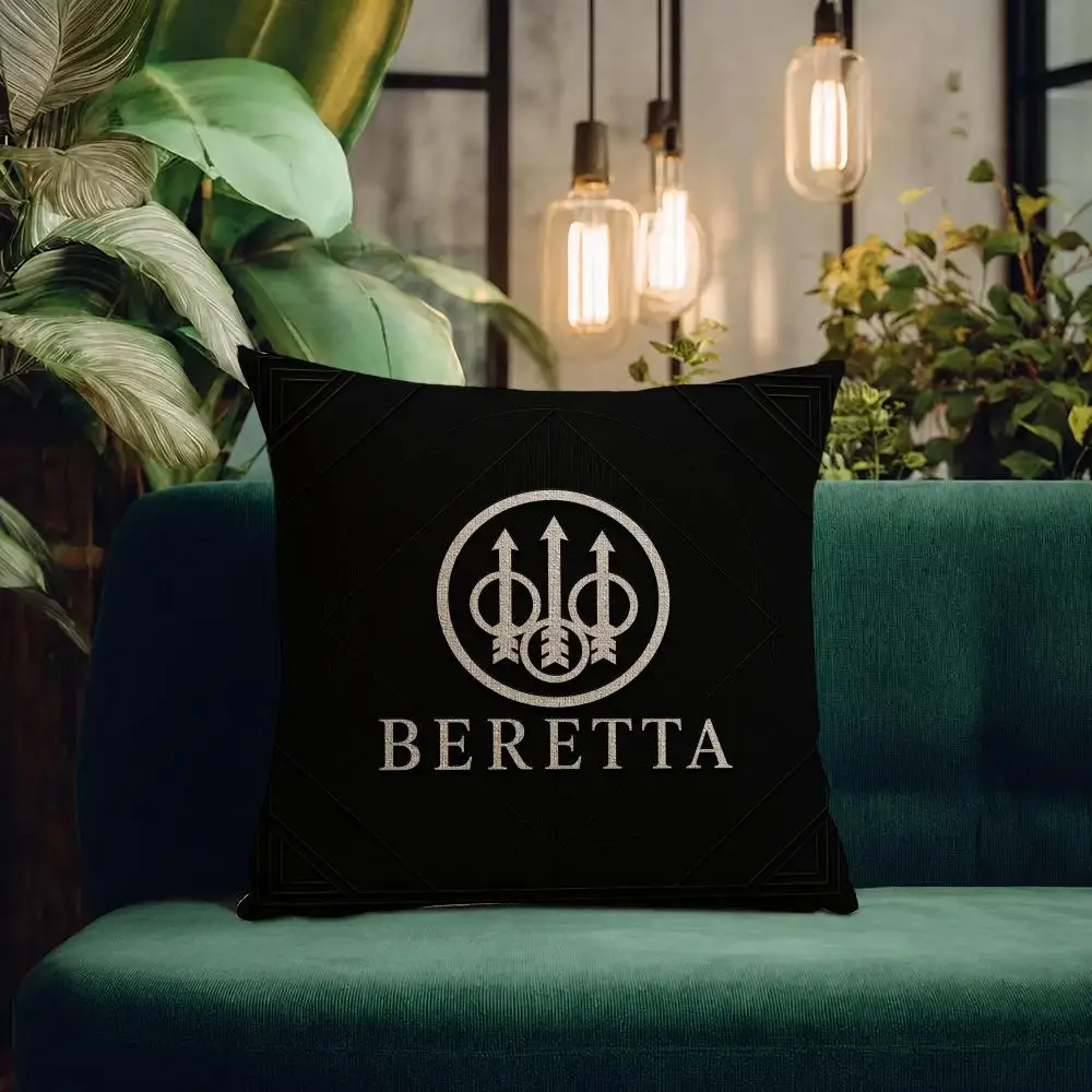 Brand Beretta Cushion Cover Natural Linen Pillowcase Set All-in-One Decor Cushion Cover for Sofa Bedroom Chair