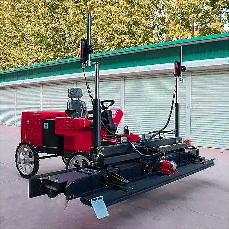 Efficient Laser Screed Quality Cost-Effective 22KW Laser Screed Concrete Leveling Machine Engineering Construction Laser Screed