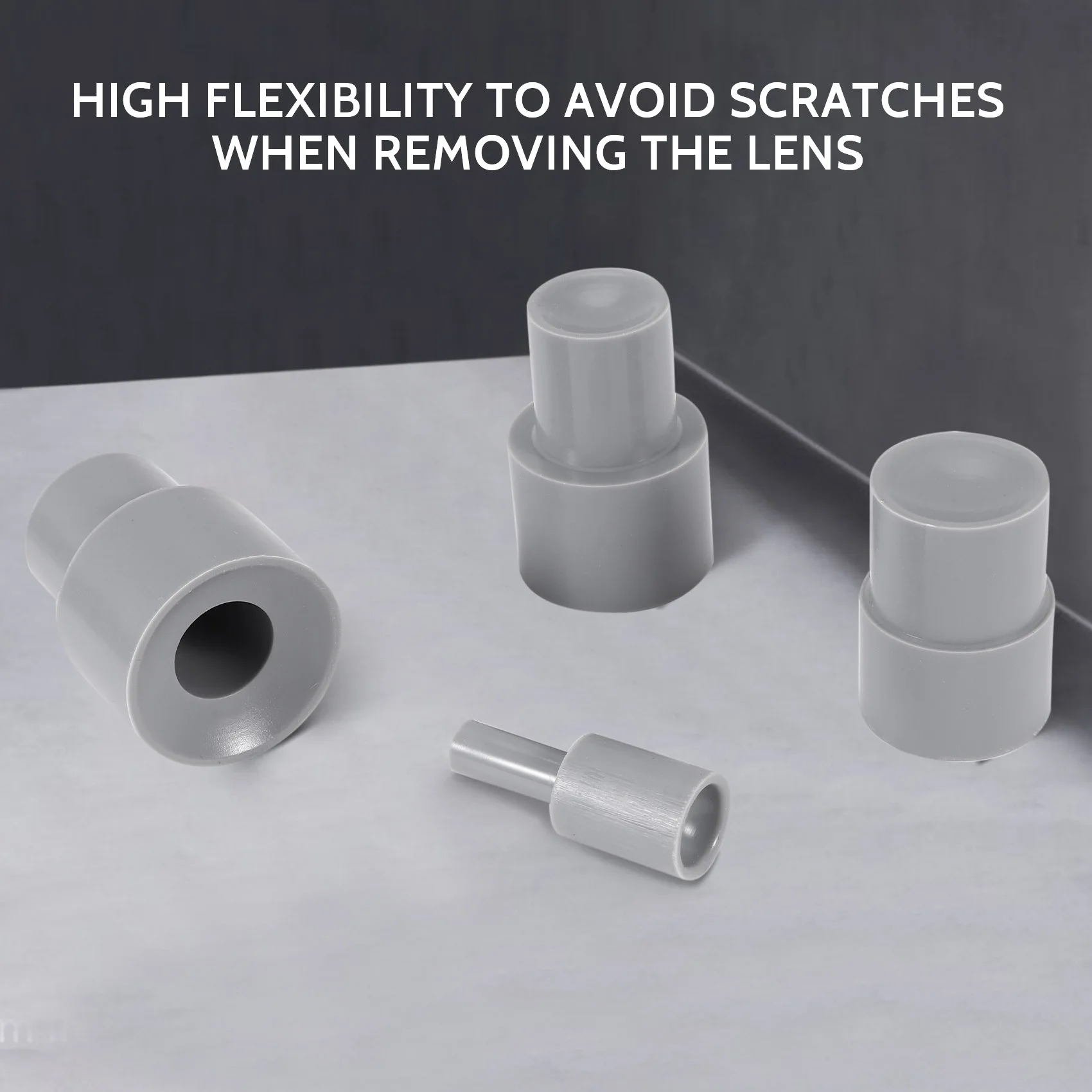렌즈 수리 도구 키트, 카메라 DSLR 링 제거 고무, 사진 스튜디오 액세서리, 8-83mm, 9 개/세트