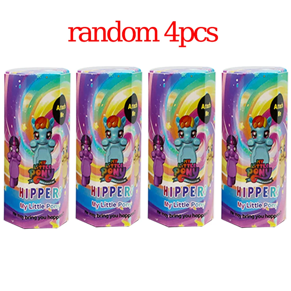 Heißer verkauf My Little Pony Blind Box Serie Anime Figuren Ornamente Puppen Fans Kinder Geburtstag Geschenk Zufällige Blind Box – Detail 7
