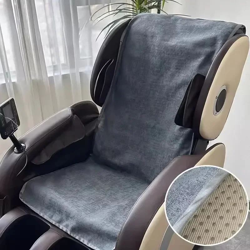 Cotton Linen Massage Chair Cushion Towel Universal Wearresistant Anti-slip Cushion Protective Case Massage Dust Cover Home Decor