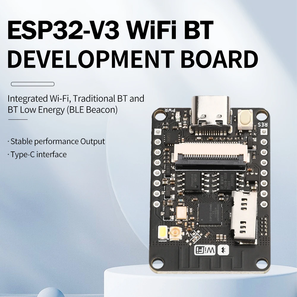 Esp32-Cam Wifi Bluetooth Development Board Module Development Board Ov2640 Camera Module V3 Generation Chip Type-C ﻿