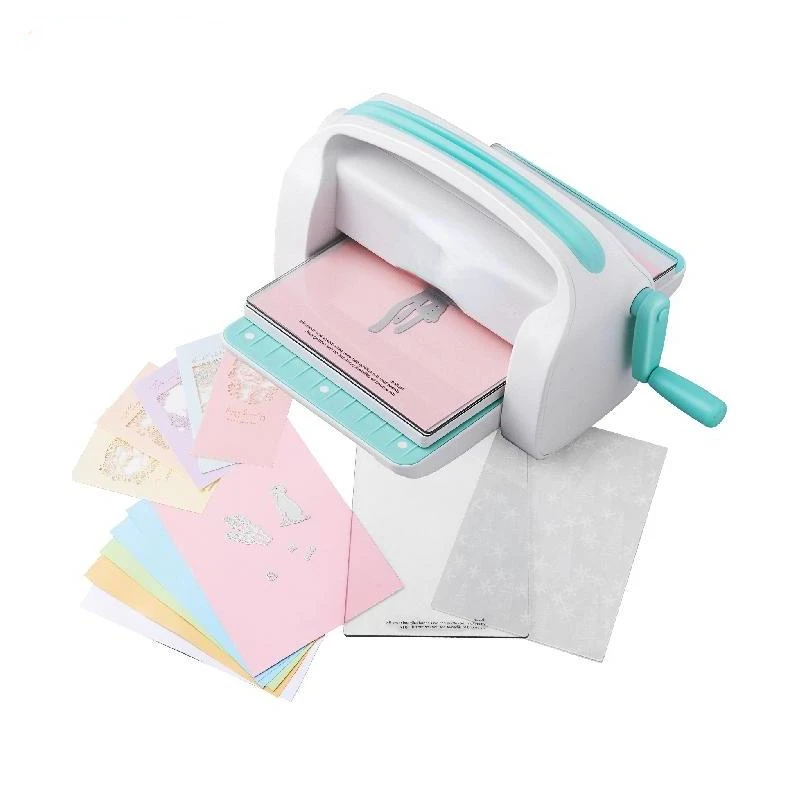 6/9in Manual Die Cutting Embossing Machine Mini Opening Scrapbooking Handmake Tools for DIY Art Craft Card Decorations