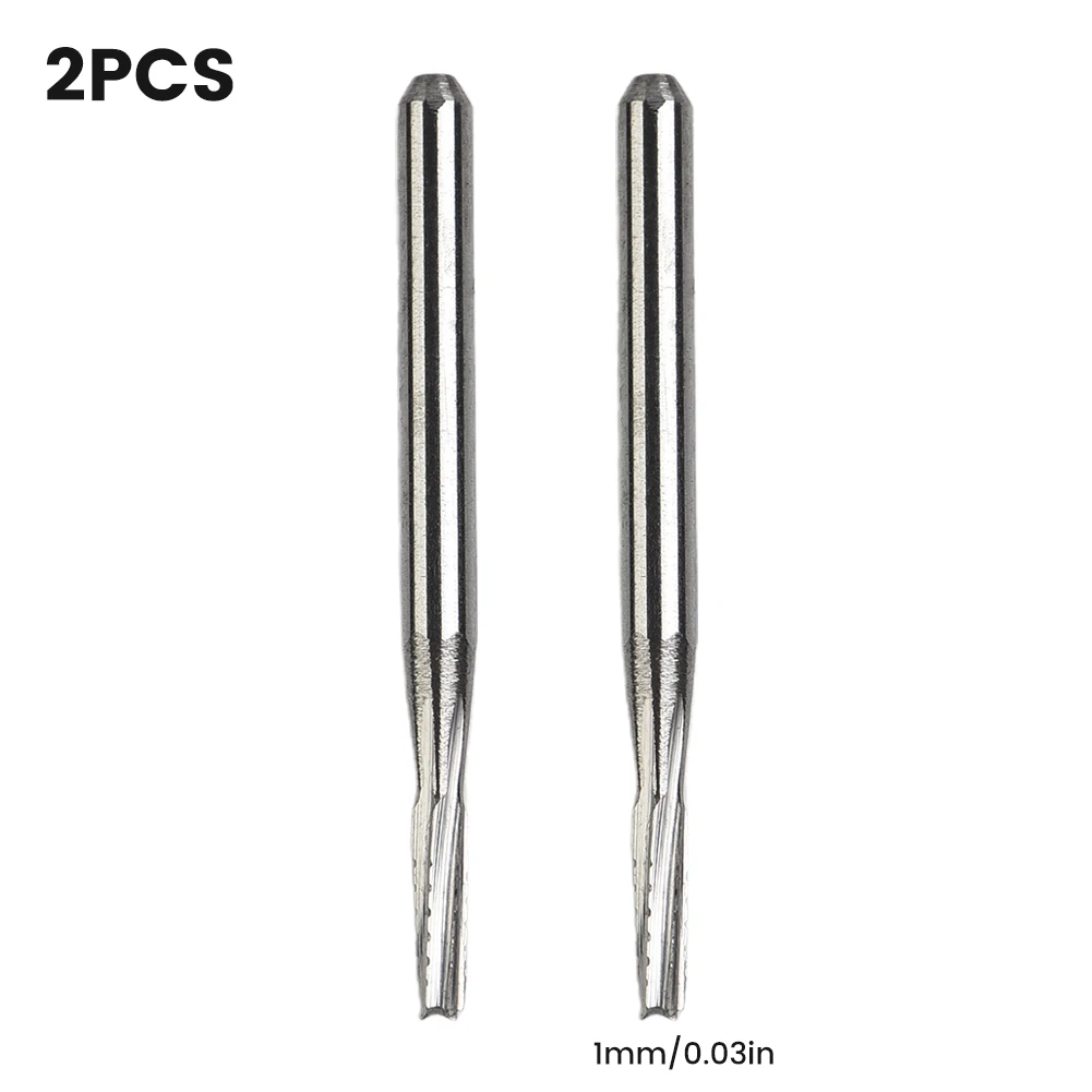High Quality Drilling Bit 1/2pcs Sliver High Strength Strict Quality Control Carbide Drill Bit Excellent Cutting Performance