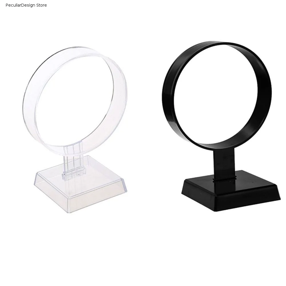 Fixing Tool Round Headband Display Stand Clear Storage Organizer Headwear Rack Removable Gift Headgear Holder Table