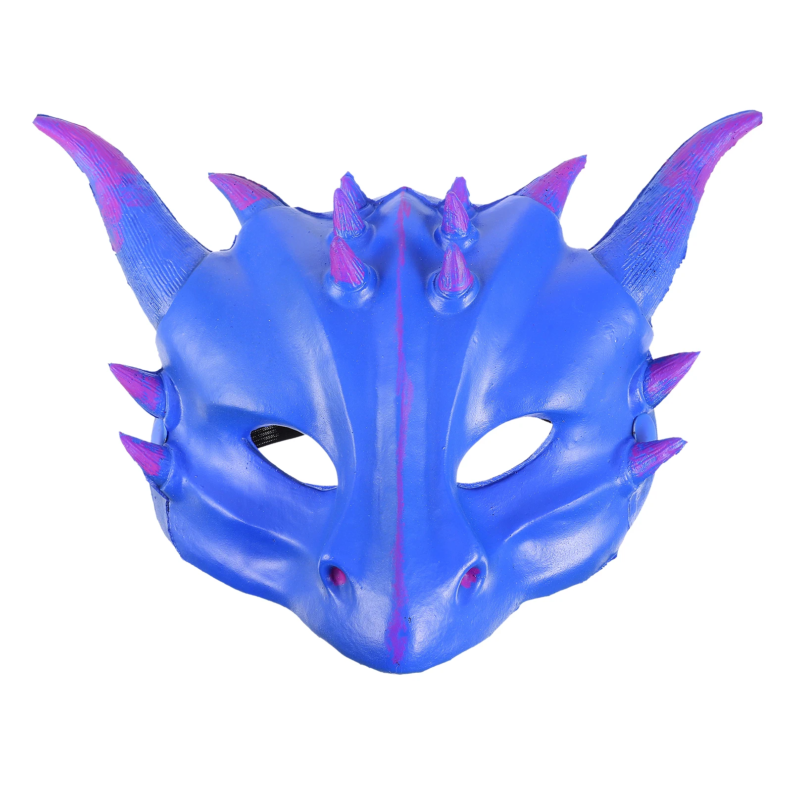 Cartoon Children's Dragon Mask Halloween Kids Party Pu Material Masquerade Carnival