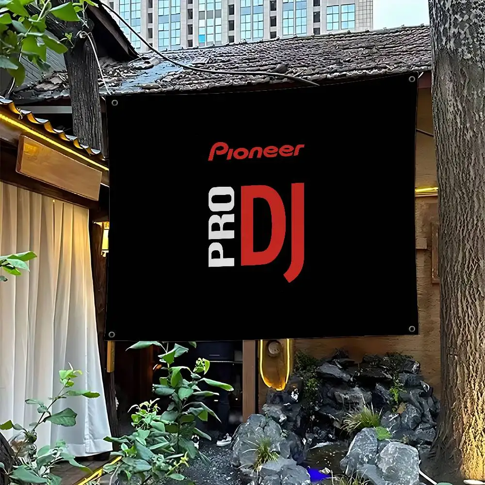 Pioneer Dj Pro Music Banner INS Style Outdoor Party Decoration Atmosphere Flag