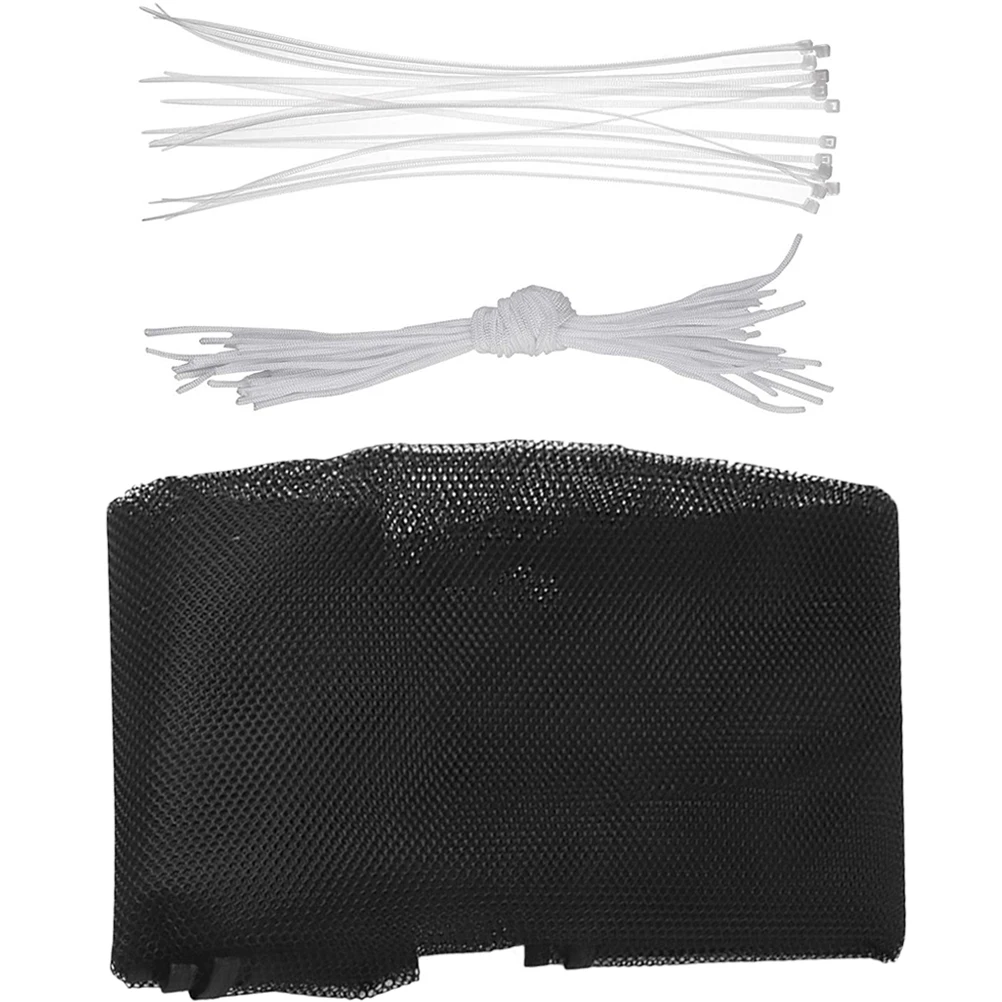 

Stair Balcony Safety Net 1 Set Black 3m x 0 9m Tear Resistant 20 Buckles 30 Cords Child Pet Proof Mesh Netting Stairs Guard