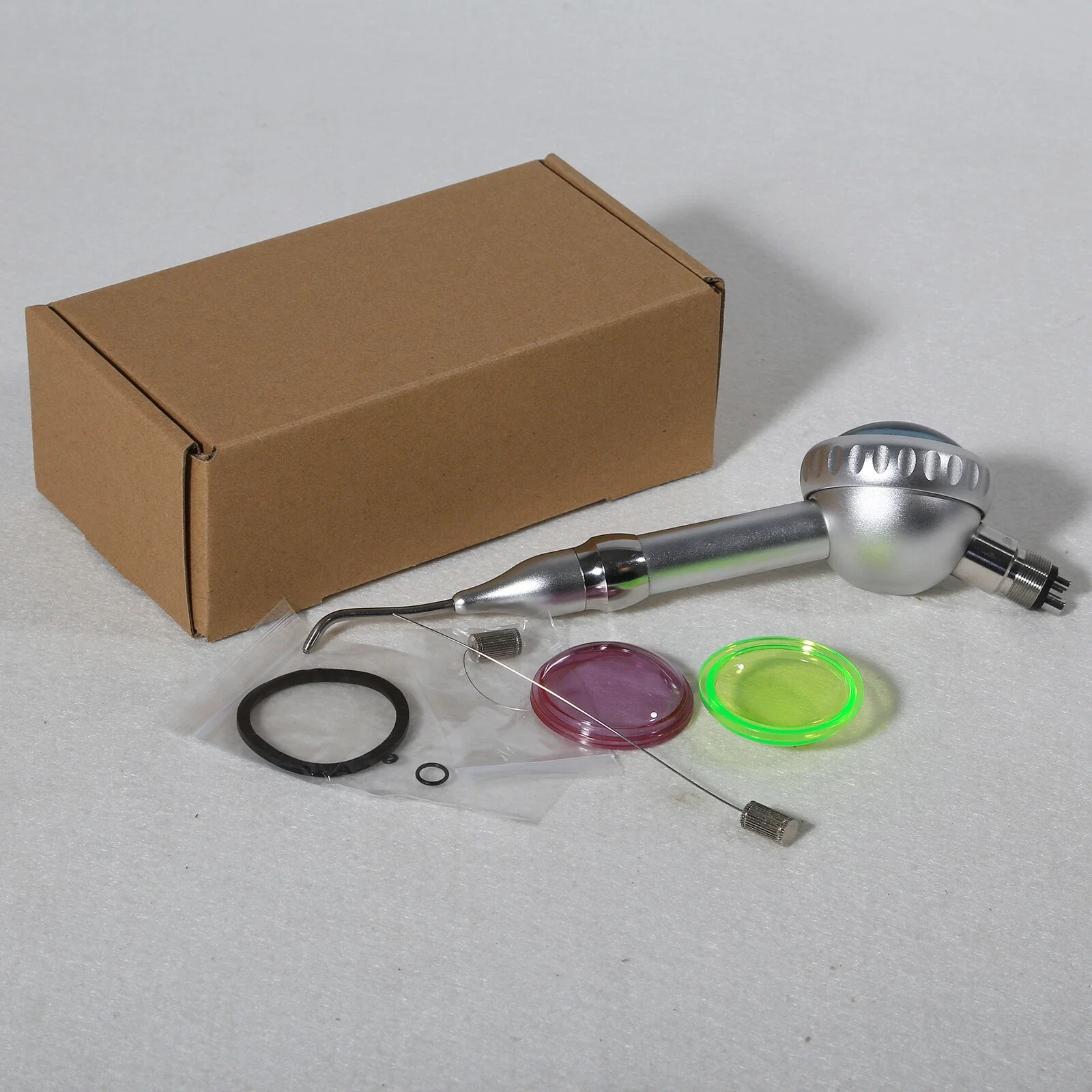 Dental Hygiene 360º Rotation Air Flow Prophy Polisher Tooth Polishing Handpiece 4 Hole