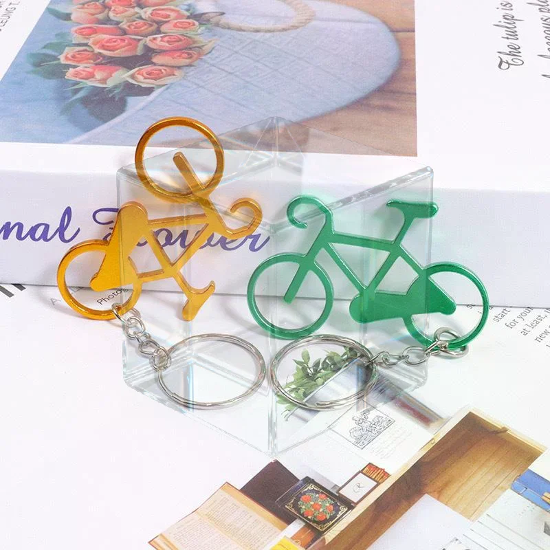 5Pcs Mini Bicycle Bottle Opener Keychain Pendant Gift Practical Car Repair Tool Great Finds For The Home