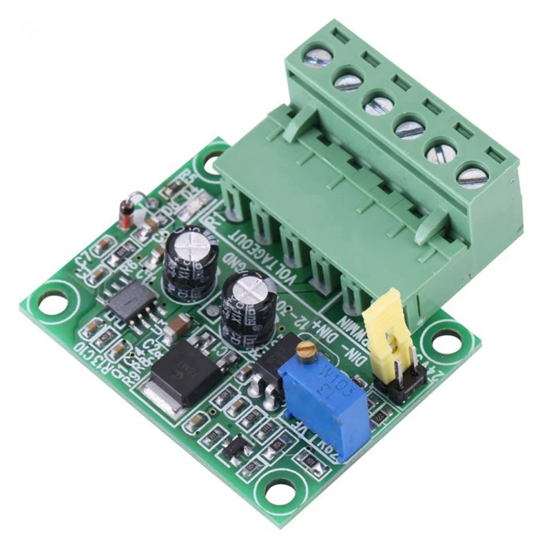 1-3KHZ PWM 0-10V Signal To Voltage Converter Module Digital Analog Board Voltage Converter Conversion Tools Easy Install