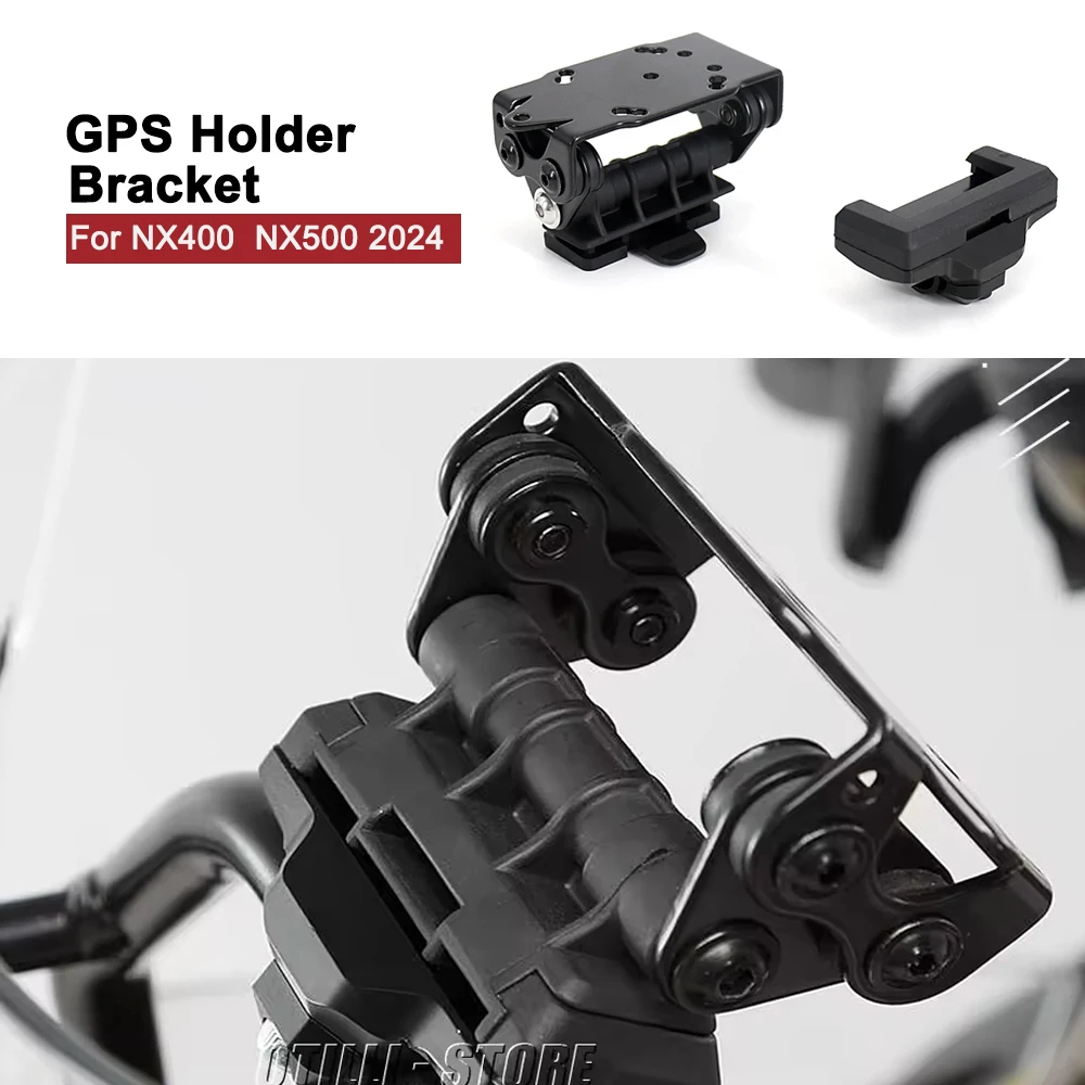

For Honda NX400 NX 400 NX500 Nx 500 2024 Navigation Bracket Mounting Motorcycle Accessories Phone Bracket GPS Holder 13/16mm Rod