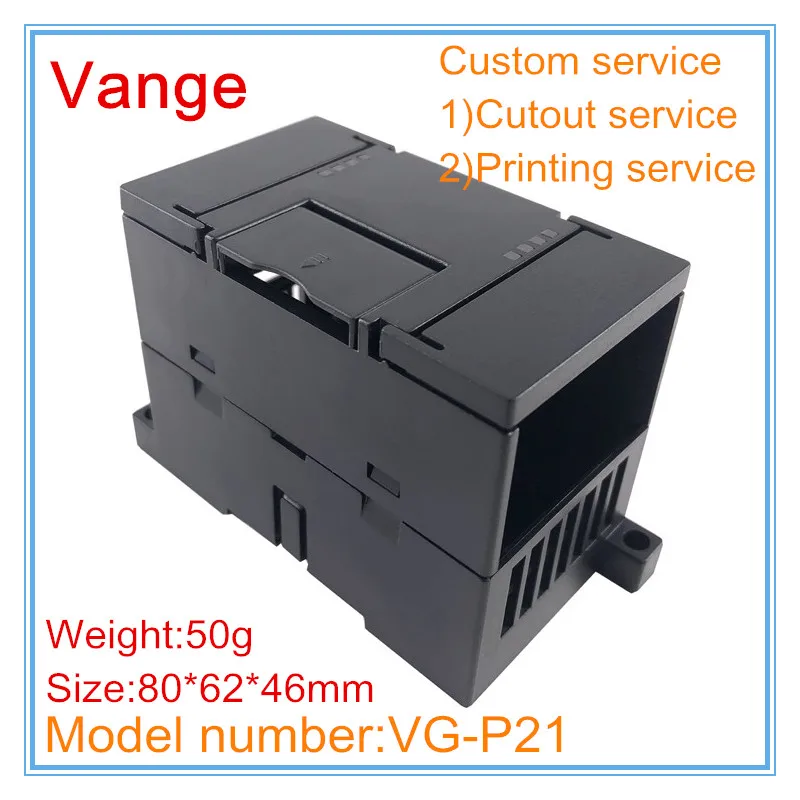 Vange electronics project box 80*62*46mm ABS plastic junction box PLC enclosure