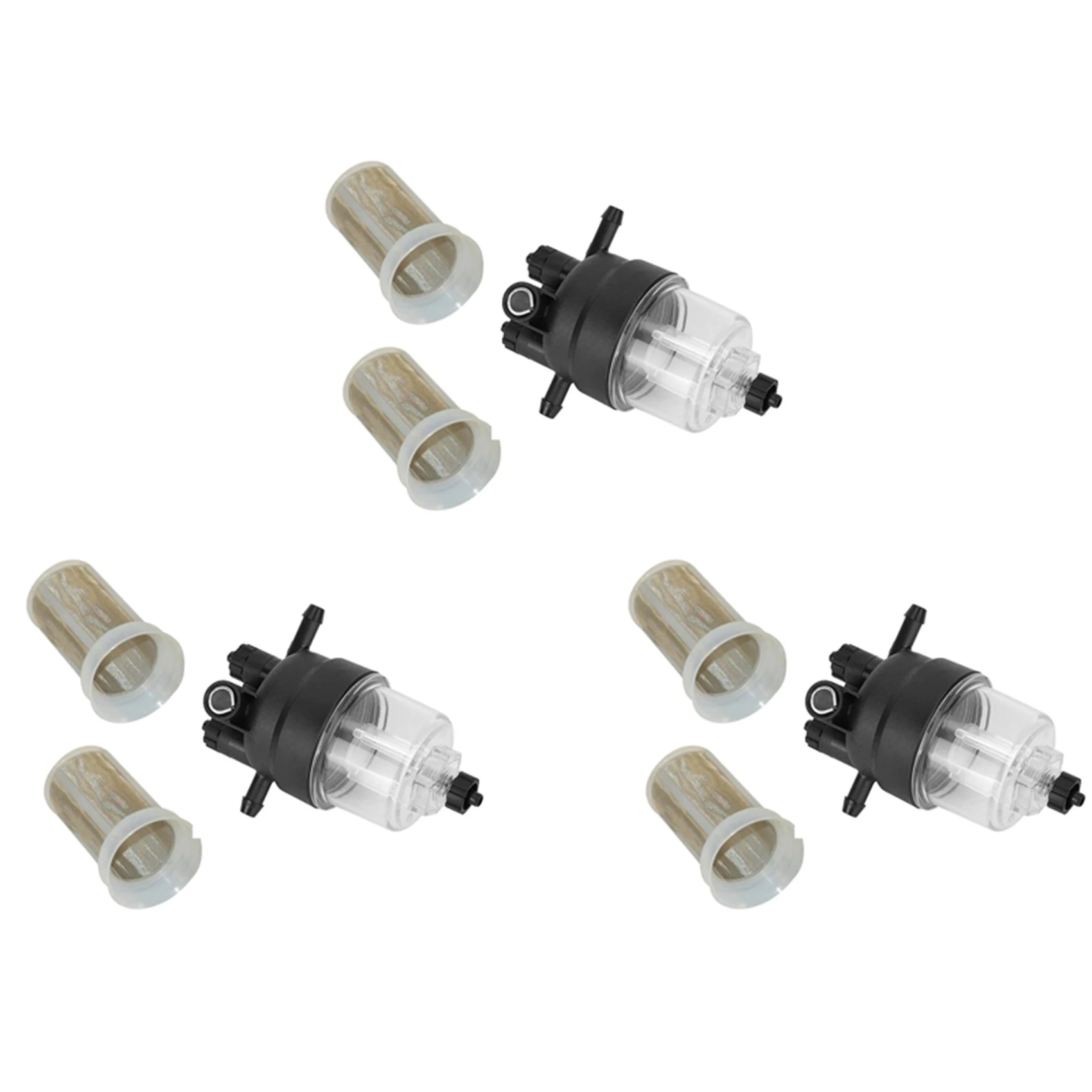 

9 Pcs Brand New 130306380 One Fuel Filter Assembly and Two Extra Filter Elements for Truck 400 Series Engine