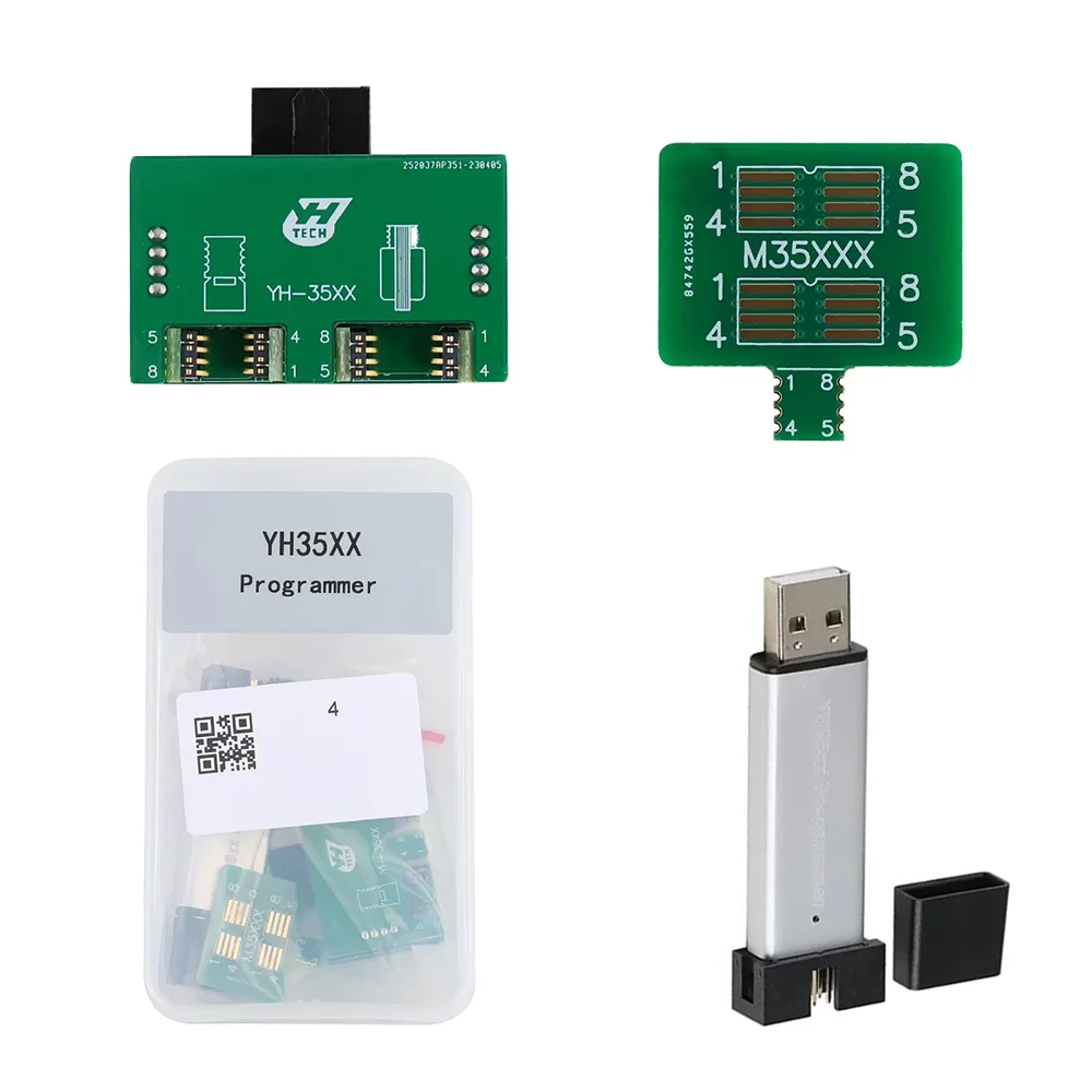 Original Yanhua YH35XX Programmer +35128WT/35160WT Simulator +ID7 or ID8 CAN Filter for BMW Cluster Calibration