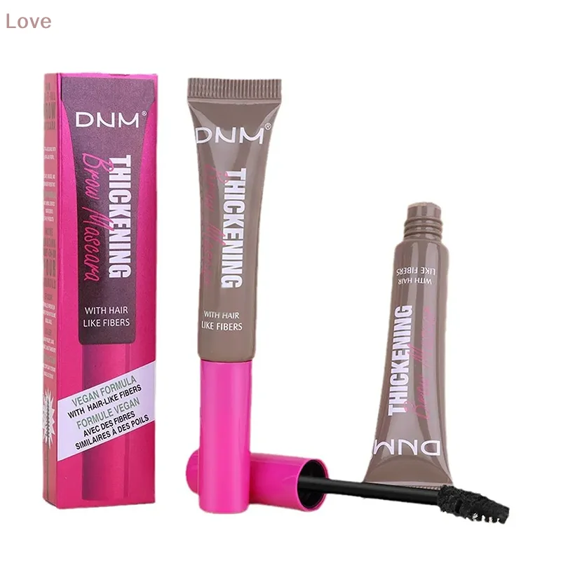 [LP] 1 個のファイバー眉マスカラ持続的な自然な眉毛染色クリームビーガン成長促進眉毛スタイリングクリーム眉毛エンハンサー