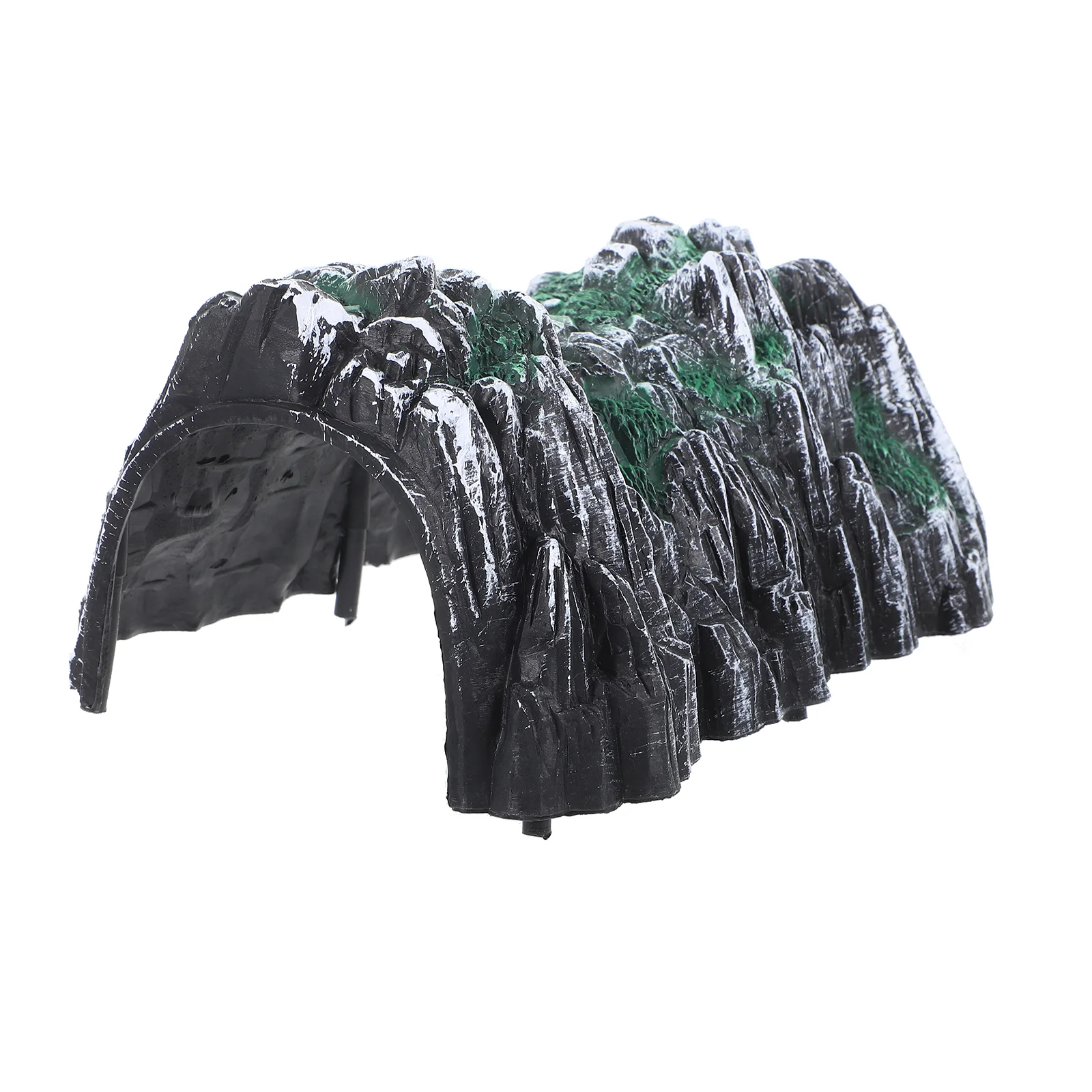 

4 Pcs Train Tunnel Simulation Model DIY Railway Pretend Cave Toy Funny for Kids Playing