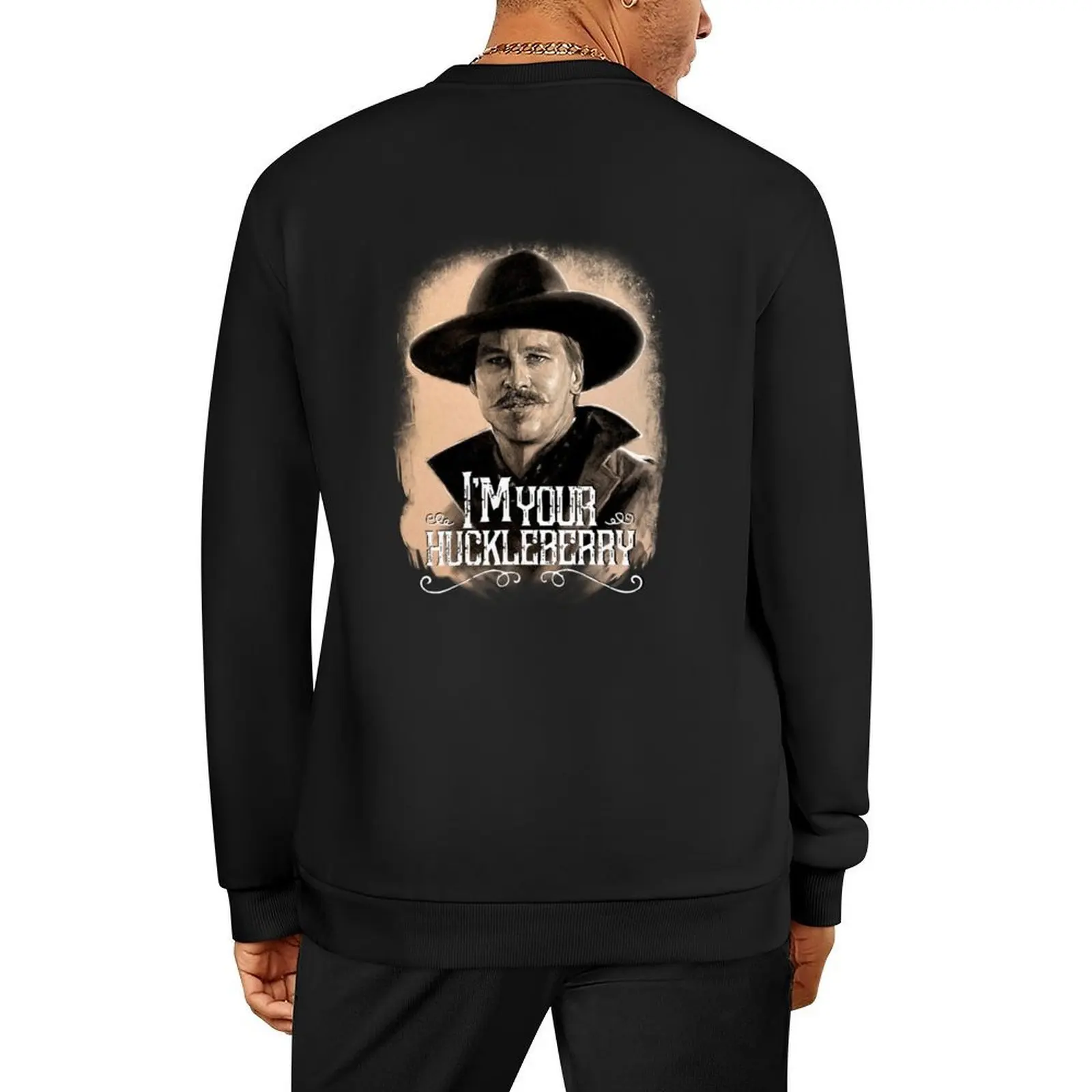 

Doc Holliday Huckleberry Tombstone Wyatt Earp Pullover aesthetic clothing male clothes graphic t shirts men sweatshirts