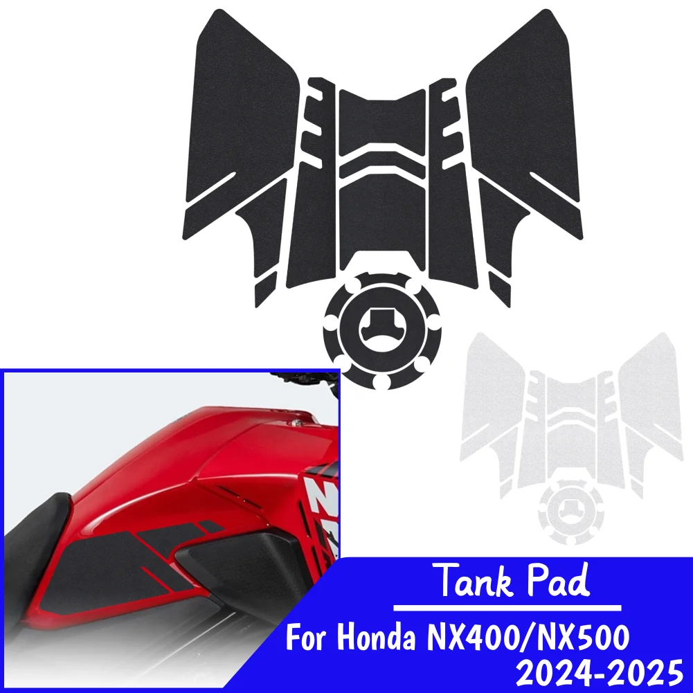

NX400 NX500 наклейки на бак, защита газа для Honda NX 400 500 2024 2025, мотоциклетный комплект, защитные наклейки для колена и газа