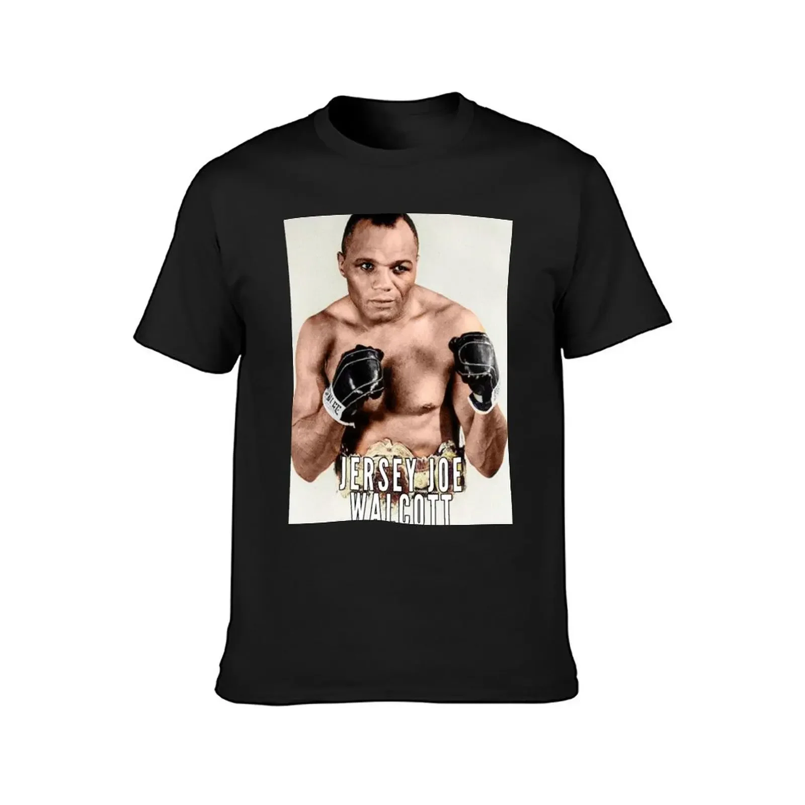 Jersey Joe Walcott - Boxing Legend Colorized T-Shirt designer shirts shirts graphic tees summer tops t shirts for men