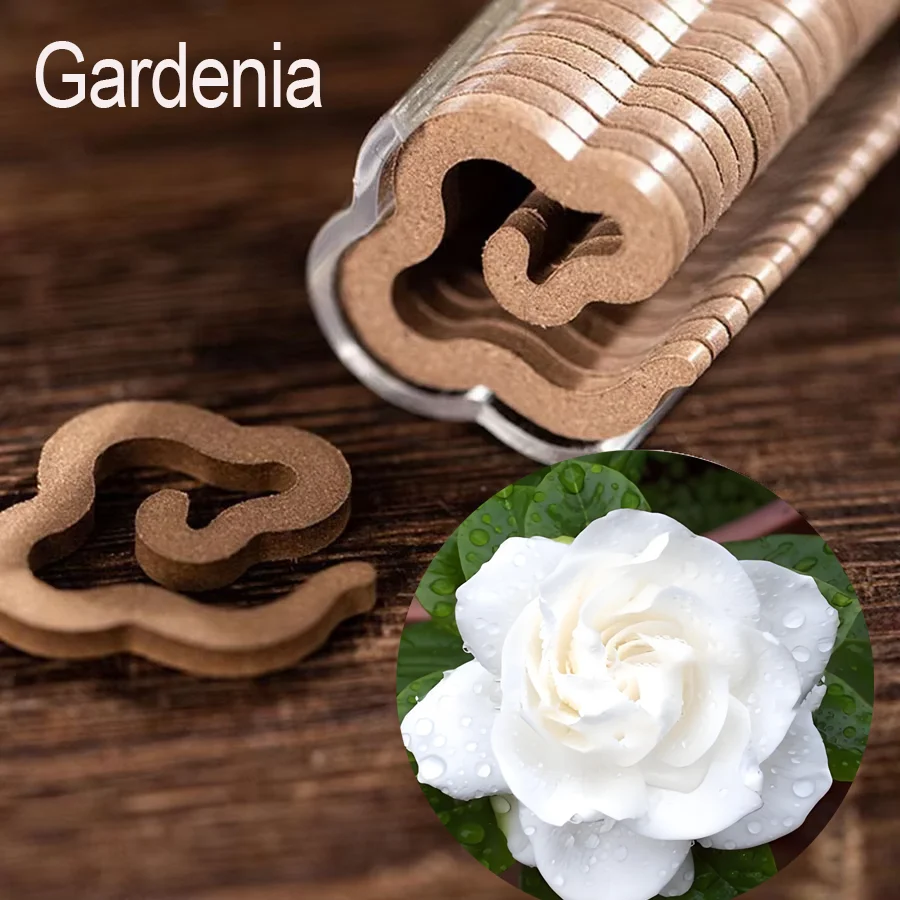 Speziell geformte 42 RPM/Pot Duftkerze aus Naturmaterial, ca. 30 Minuten Brenndauer/Turm, mit Hängevorrichtung für den Innenbereich, langlebiges Raumduftmittel