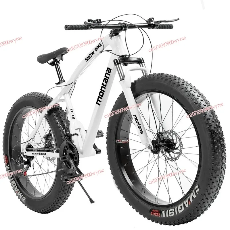 Factory Price Fat Bicycle Disc Brake 26 Inch 4.0 Fat Tyre Bicycle 21 Speed Fat Bike Bicycle for Snow and Beach