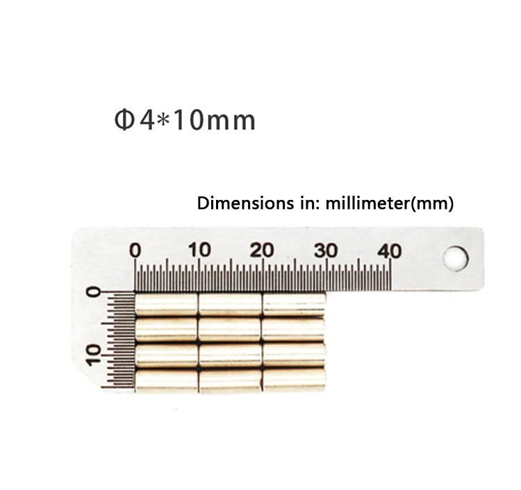 N40 Super Strong Magnet 4x1 4x2 4x3 4x4 4x5 4x6 4x8 4x10 mm Round Magnetic NdFeB Neodymium magnet Powerful Disc imanes