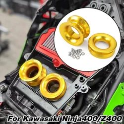 Motorcycle Wind High Flow Airbox Accessories Air Intake Cup For Kawasaki Ninja400 Z400 2020-2024