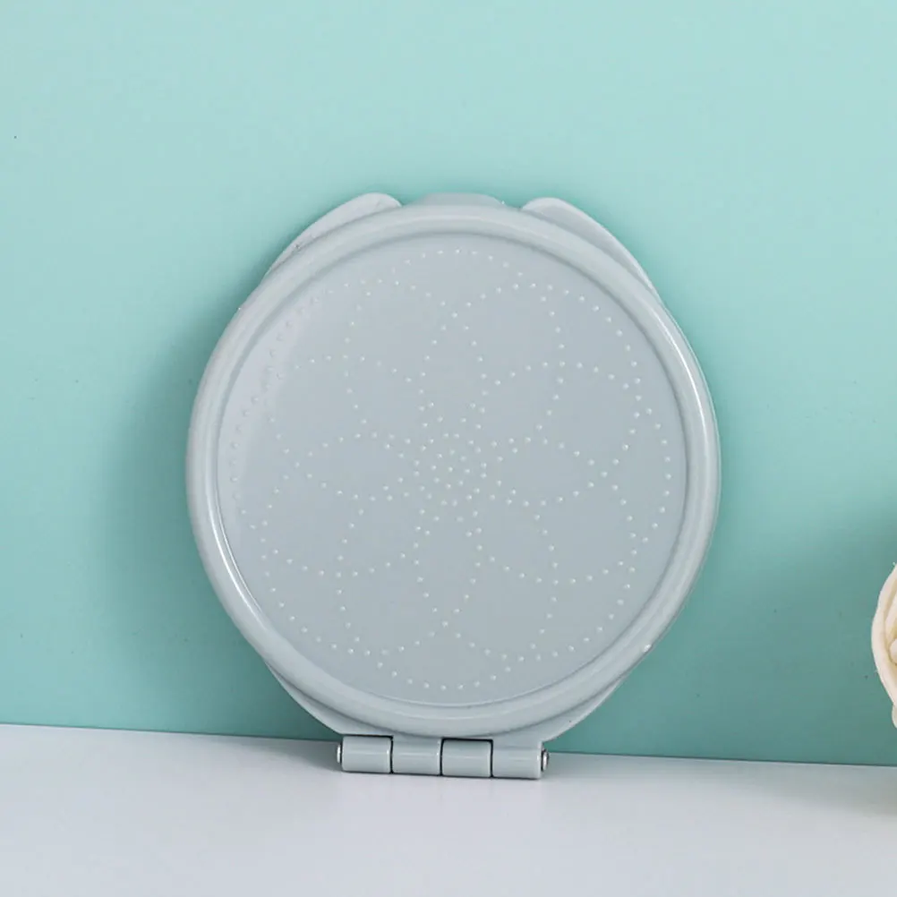 5 قطعة مرايا ماكياج صغيرة قابلة للطي المدمجة المزدوجة الوجهين مرايا الجيب أداة السفر مرآة صغيرة محمولة لاستخدام المحفظة #1