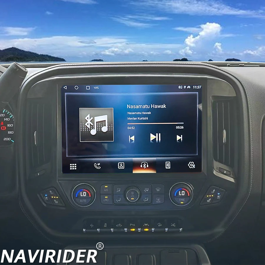 For Chevrolet Silverado 3 GMTK2 GMC Sierra 2014-2018 Carplay 13.3inch Screen Android Auto Radio Multimedia Player Navigation GPS