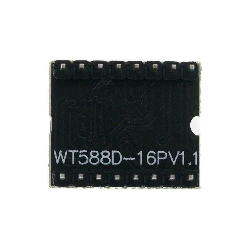 Módulo de voz wt588d, chip de voz pode apagar, alta qualidade, 8m 16m 32m