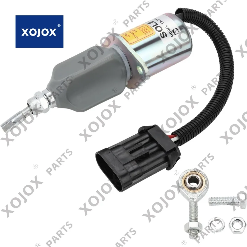 

Замена электромагнитного переключателя отключения топлива XOJOX для 6681513, совместимая с Bobcat Skid Steer T190 S185 S175 S160 A220 450 453 4